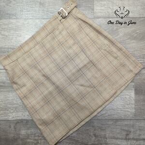 Hesperus Wrap Mini Skirt Size M